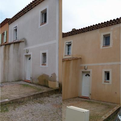 Nettoyage d une façade 