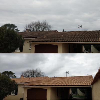Nettoyage de toiture 